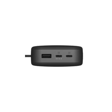 Fresh 'n Rebel USB-C Powerbank 24000mAh - Donker gun metal