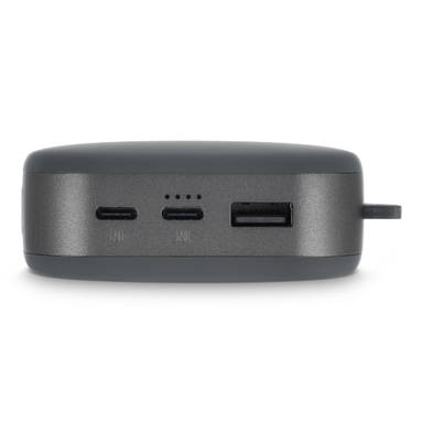 Fresh 'n Rebel USB-C Powerbank 24000mAh - Donker gun metal