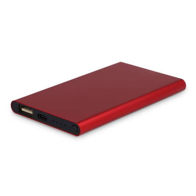 Powerbank USB-C 4.000 mAh R-AL  - Rood