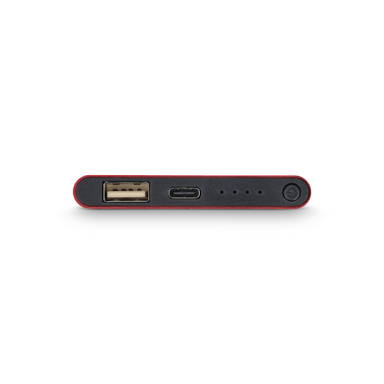Powerbank USB-C 4.000 mAh R-AL  - Rood