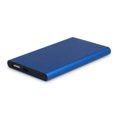Powerbank USB-C 4.000 mAh R-AL  - Lichtblauw