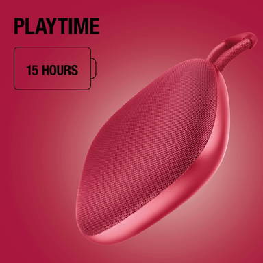 Fresh 'n Rebel Bold S3 Waterbestendige Bluetooth Speaker - Rood