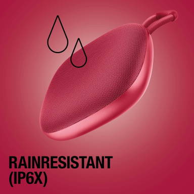 Fresh 'n Rebel Bold S3 Waterbestendige Bluetooth Speaker - Rood