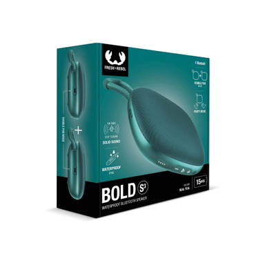 Fresh 'n Rebel Bold S3 Water-Resistant Bluetooth Speaker - Water