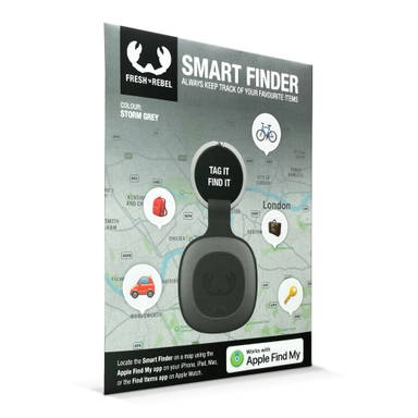 Fresh 'n Rebel Smart Finder für iPhones - Dunkelgrau
