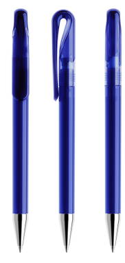 Prodir DS1TTC Transparent with Chrome Metal Nose-Cone