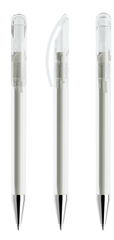 Prodir DS3TTC Transparent with Chrome Metal Nose-Cone