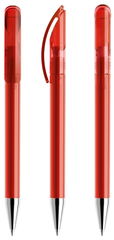 Prodir DS3TTC Trasparente con Cono Nasale in Metallo Cromato