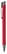 Stylo bille Glide soft touch - Rouge