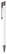 Stylo bille Glide soft touch - Blanc