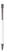 Stylo bille Glide soft touch - Blanc