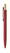 Aeterna balpen met gerecycled aluminium - Red