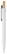 Aeterna balpen met gerecycled aluminium - White