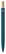 Aeterna balpen met gerecycled aluminium - Turquoise