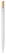 Aeterna balpen met gerecycled aluminium - White