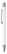 Aurora touch soft touch metal balpen - White