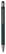 Aurora touch soft touch metal balpen - Green