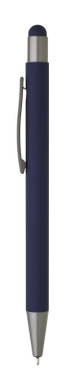 Aurora touch soft touch Metall Kugelschreiber - Marineblau