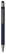 Aurora touch soft touch metal balpen - Navy blue