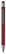 Aurora touch soft touch metal balpen - Red