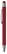 Aurora touch soft touch metal balpen - Red