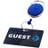 Sleutelhanger en rollerclip - Blauw