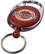 Sleutelhanger en rollerclip - Rood