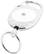 Sleutelhanger en rollerclip - Wit