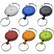 Sleutelhanger en rollerclip - Rood