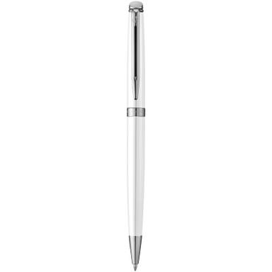 Waterman Hémisphère Messing Kugelschreiber (blaue Tinte) - Weiß