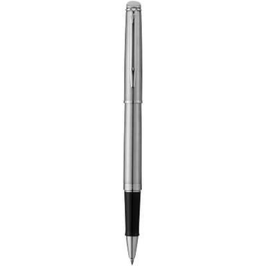 Waterman Hémisphère Stahl Kugelschreiber (schwarze Tinte) - Silber