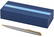 Waterman Hémisphère steel balpen (blauwe inkt) - Zilver/goud