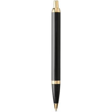 Parker IM Klassik Kugelschreiber (blaue Tinte) - Schwarz/Gold