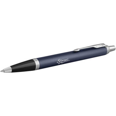 Parker IM Klassik Kugelschreiber (blaue Tinte) - Blau/silber