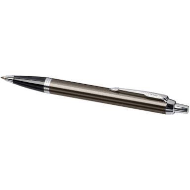 Parker IM Klassik Kugelschreiber (blaue Tinte) - Espressobraun/Schwarz