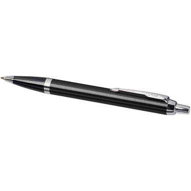 Parker IM Klassik Kugelschreiber (blaue Tinte) - Schwarz/Chrom