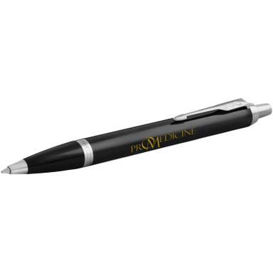 Parker IM Klassik Kugelschreiber (blaue Tinte) - Schwarz/Chrom