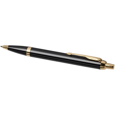 Parker IM Klassik Kugelschreiber (blaue Tinte) - Schwarz/Gold
