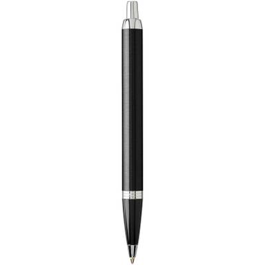 Parker IM Klassik Kugelschreiber (blaue Tinte) - Schwarz/Chrom
