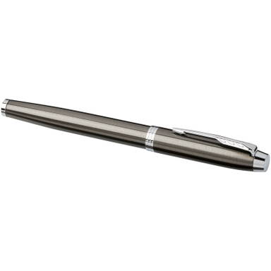 Parker IM Classic Tintenroller (schwarze Tinte) - Espressobraun/Schwarz