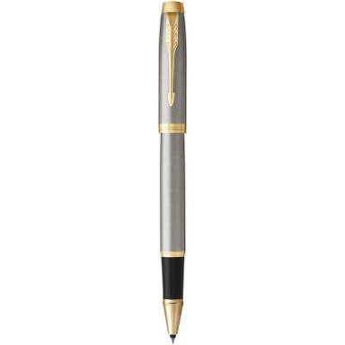 Parker IM Classic Tintenroller (schwarze Tinte) - Metall