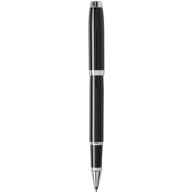 Parker IM Classic Tintenroller (schwarze Tinte) - Schwarz/Chrom