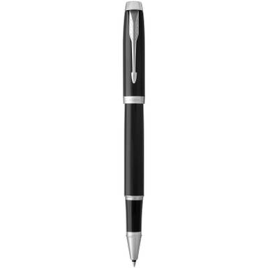 Parker IM Classic Tintenroller (schwarze Tinte) - Schwarz/Chrom