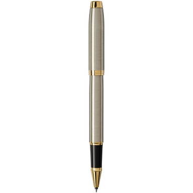 Parker IM Classic Tintenroller (schwarze Tinte) - Metall