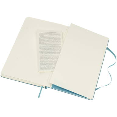 Moleskine Classic L hardcover notitieboek - Rifblauw