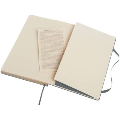 Moleskine Classic L hardcover notitieboek - Leisteengrijs