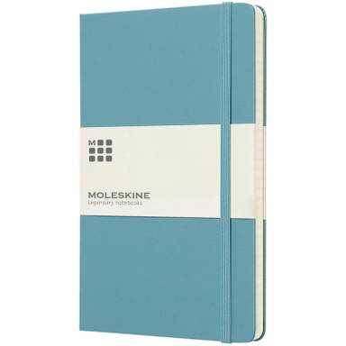 Moleskine Classic L hardcover notitieboek - Rifblauw