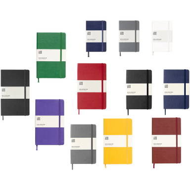 Moleskine Classic L hardcover notitieboek - Leisteengrijs