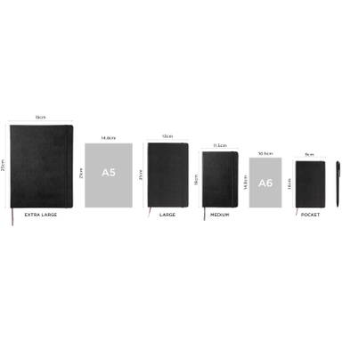 Moleskine Classic L hardcover notitieboek - Wit
