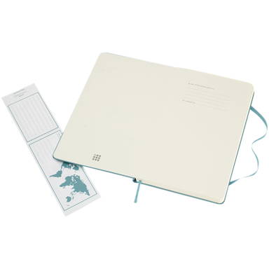 Moleskine Classic L hardcover notitieboek - Rifblauw